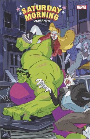 Hulk: Blood Hunt issue 1-C Sean Galloway Saturday Morning Connecting Cover
