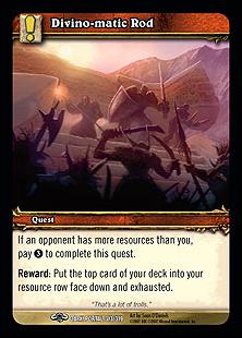 World of Warcraft: Through the Dark Portal (Base Set) card 313 Divino-matic Rod
