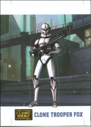 Star Wars: The Clone Wars Trading Card Stickers (Die-Cut Pop-Ups Subset) Cover Image 2