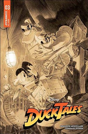 Ducktales (2024) issue 3-P Ivan Bigarella Sepia Cover