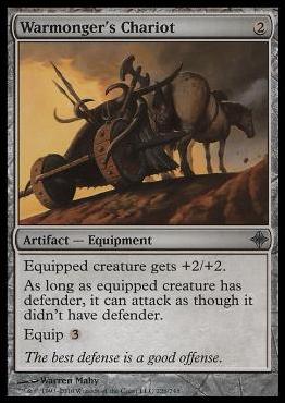 Magic the Gathering: Rise of the Eldrazi (Base Set) card 226 Warmonger's Chariot