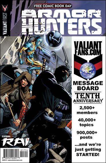 Valiant FCBD 2014 Armor Hunters Special issue nn-BN ValiantFans.com Cover