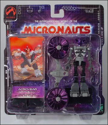Micronauts (Series 1) figure 2-C Acroyear (Purple)
