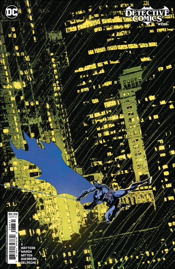 Detective Comics (1937) issue 1088-B Mike Perkins Cardstock Cover