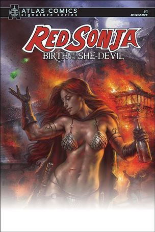 Red Sonja: Birth of the She-Devil issue 1-G Lucio Parrillo Atlas Comics Signature Cover