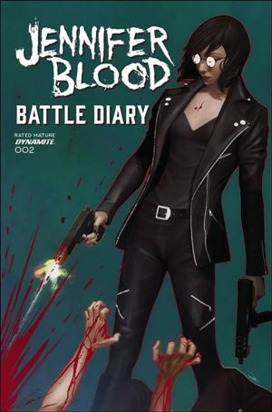 Jennifer Blood: Battle Diary issue 2-C Rebeca Puebla Cover