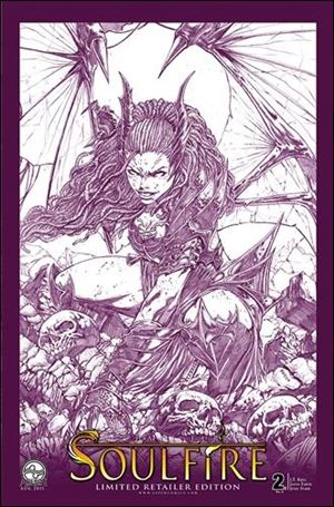 Michael Turner's Soulfire (2011) issue 2-C Jason Fabok 1:15 Sketch Cover