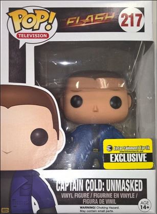 POP! Television figure 217 Captain Cold: Unmasked Entertainment Earth