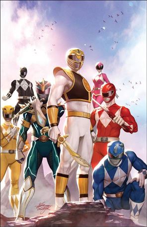 Mighty Morphin issue 1-H InHyuk Lee 1:100 Virgin Cover