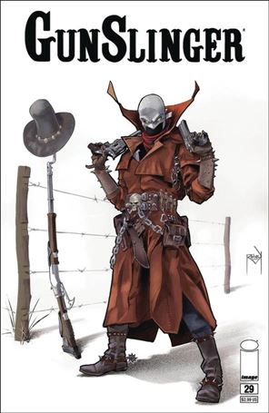 Gunslinger Spawn issue 29-B Thaddeus Robeck Cover