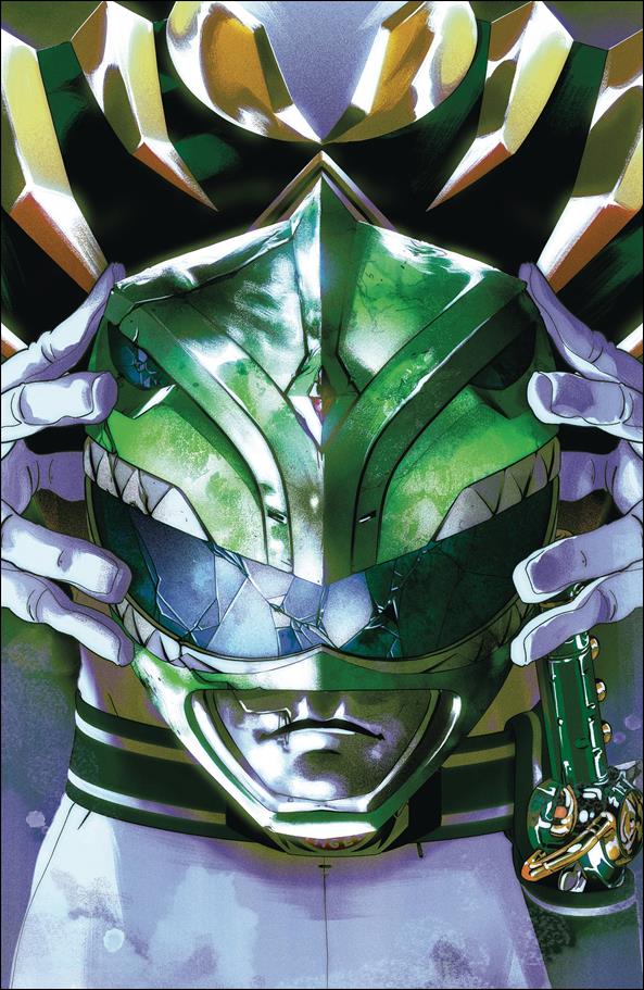 Mighty Morphin Power Rangers issue 55-B Goni Montes Foil Cover