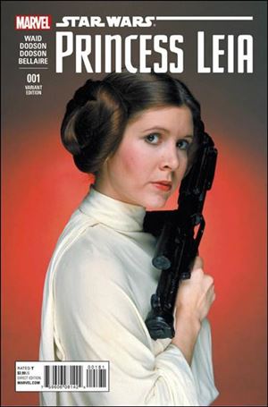 Princess Leia issue 1-B 1:15 Movie Photo Cover
