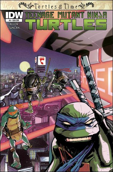 Teenage Mutant Ninja Turtles: Turtles in Time issue 4-B Dan Duncan Subscription Cover