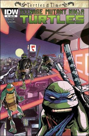 Teenage Mutant Ninja Turtles: Turtles in Time issue 4-B Dan Duncan Subscription Cover