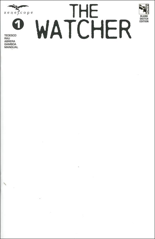 Watcher issue 1-C Blank/Sketch Cover