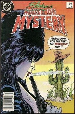 Elvira's House of Mystery issue 3-B Canadian Price Cover