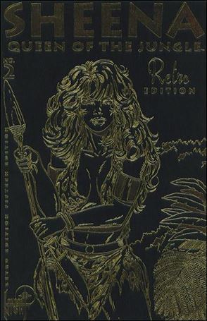 Sheena Queen of the Jungle: Bound issue 2-B Retro Edition Leather Cover