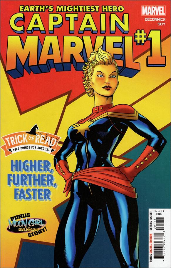 Captain Marvel (2012) issue 1-F Trick or Read Edition