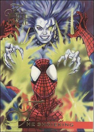 Marvel Annual Flair '95 (Base Set) card 57 The Shrieking