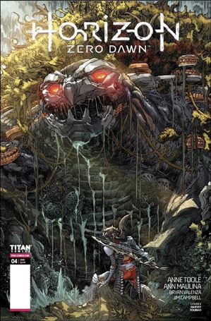 Horizon: Zero Dawn issue 4-D Harvey Tolibao Cover