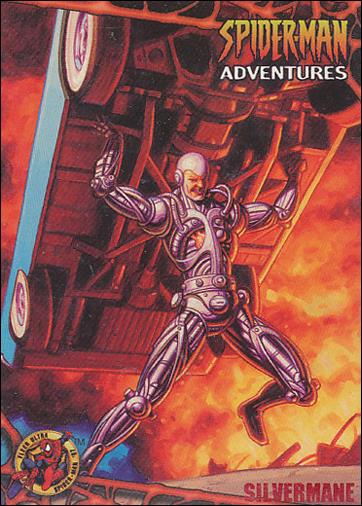 1997 Fleer Ultra Spider-Man (Base Set Red) card 64 Silvermane