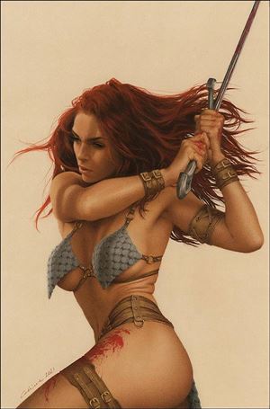 Invincible Red Sonja issue 4-T Celina Virgin Cover