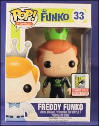 Pop! Funko - Freddy Funko figure 33 Freddy Funko (Ricky  Bobby Black) SDCC 1/500