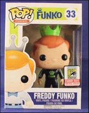 Pop! Funko - Freddy Funko figure 33 Freddy Funko (Ricky  Bobby Black) SDCC 1/500