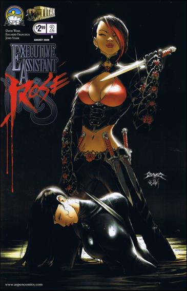 Executive Assistant: Iris (2009) issue 2-B Joe Benitez Cover