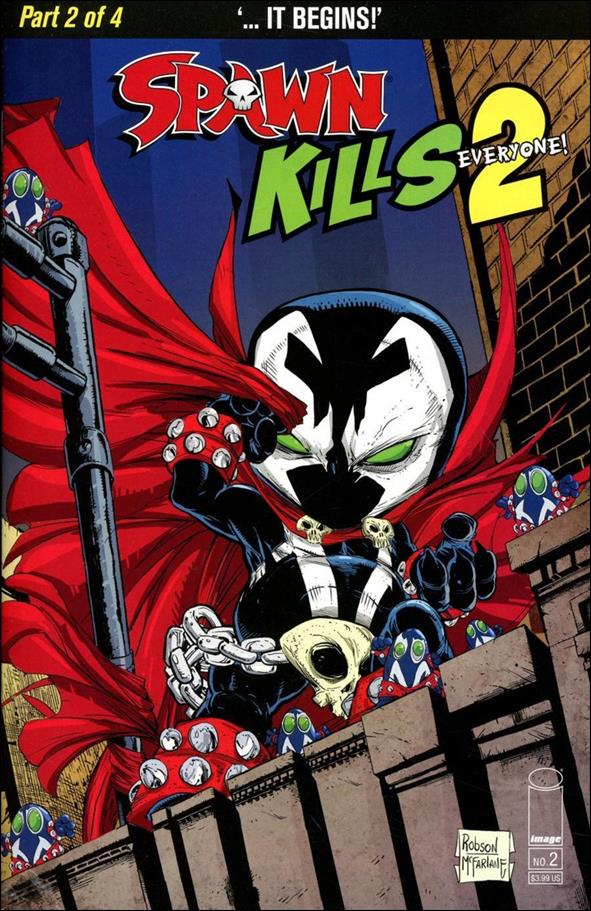 Spawn Kills Everyone! 2 issue 2-C Will Robson Cover