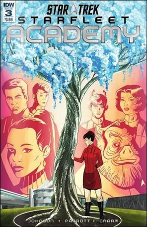 Star Trek: Starfleet Academy (2015) issue 3 Derek Charm Cover