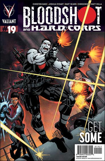 Bloodshot and H.A.R.D.Corps issue 19-B Bart Sears Cover