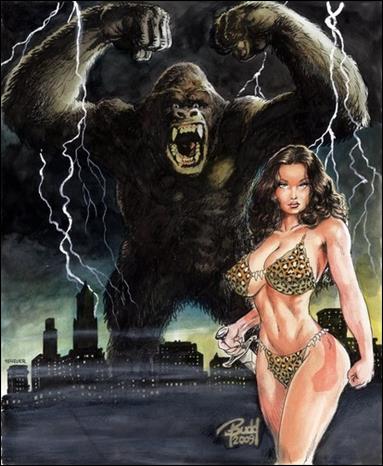 Cavewoman: Rising issue 1-D Budd Root Cover