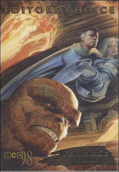 Marvel Creators Collection '98 (Editors Choice Subset) card 5 Fantastic Four