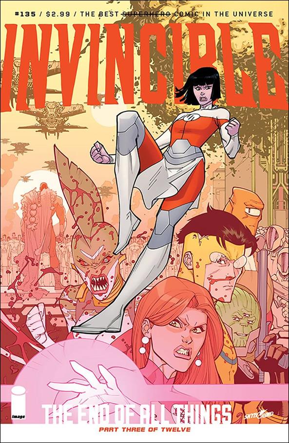 Invincible issue 135 Ryan Ottley Cover