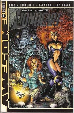 Lionheart issue 1-E Arthur Adams Silver Foil Cover