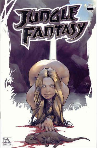 Jungle Fantasy issue 4-B Platinum Foil Cover