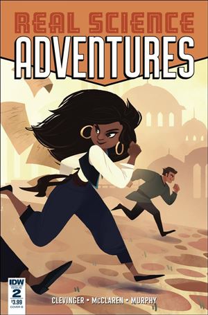 Real Science Adventures: The Nicodemus Job issue 2-B Hollie Mengert Cover