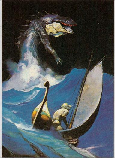 Frazetta (Base Set) card 74 Carson of Venus
