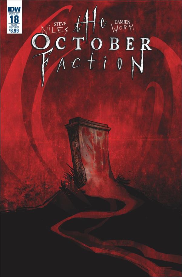 October Faction issue 18-B Subscription Cover
