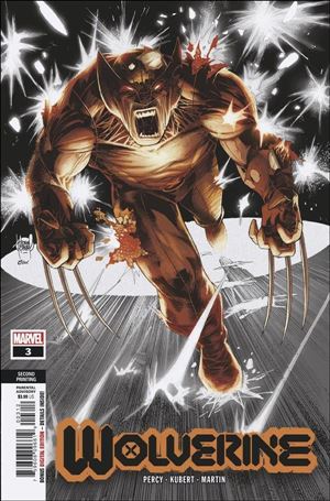 Wolverine (2020) issue 3-E Adam Kubert Spot Color Cover (2nd Printing)