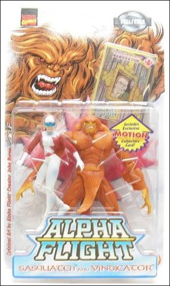 Alpha Flight 2-Packs figure 2 Sasquatch and Vindicator