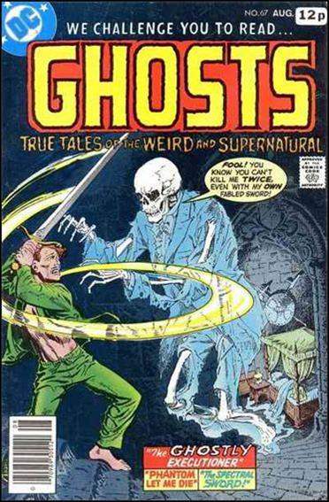 Ghosts (1971) issue 67-B UK Price Cover