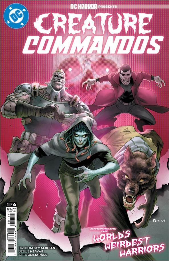 DC Horror Presents: Creature Commandos issue 1 Tirso Cons Cover