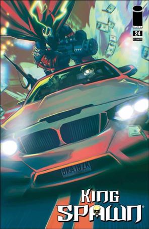 King Spawn issue 24-B Francesco Tomaselli Cover