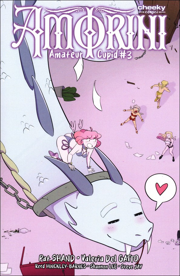 Amorini: Amateur Cupid issue 3 Valeria Del Gatto Cover