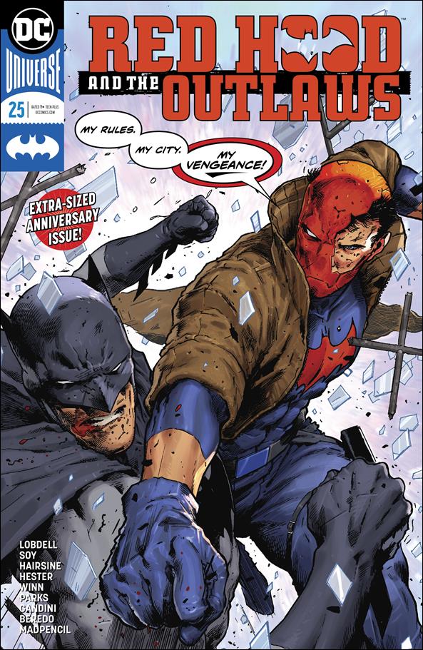 Red Hood and the Outlaws (2016) issue 25 Trevor Hairsine Cover