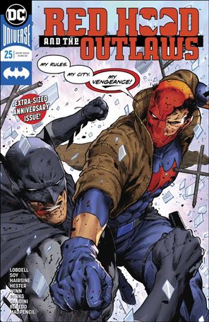 Red Hood and the Outlaws (2016) issue 25 Trevor Hairsine Cover