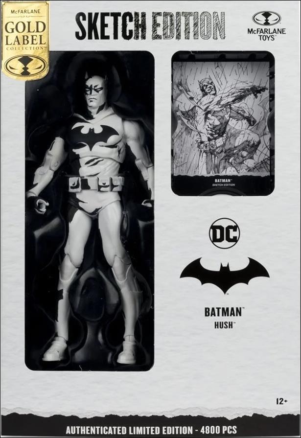 McFarlane DC Multiverse (Gold Label) issue Nn90 Batman - Hush (Sketch Edition) 1/4800