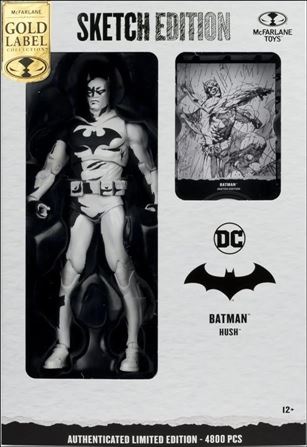 McFarlane DC Multiverse (Gold Label) issue Nn90 Batman - Hush (Sketch Edition) 1/4800